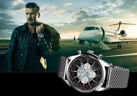 From the Pitch to the Plane, David Beckham Pilots New Breitling 